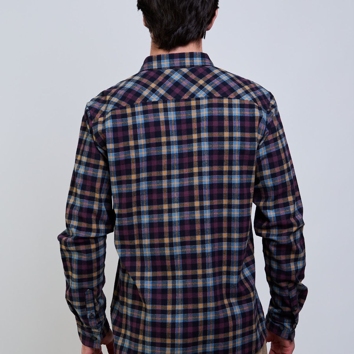 VOLCOM - Camisa ML Rogue Mcolor Hombre Volcom