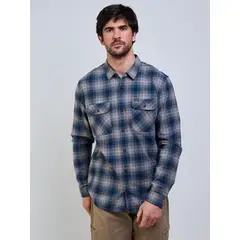 VOLCOM - Camisa ML Static Mcolor Hombre