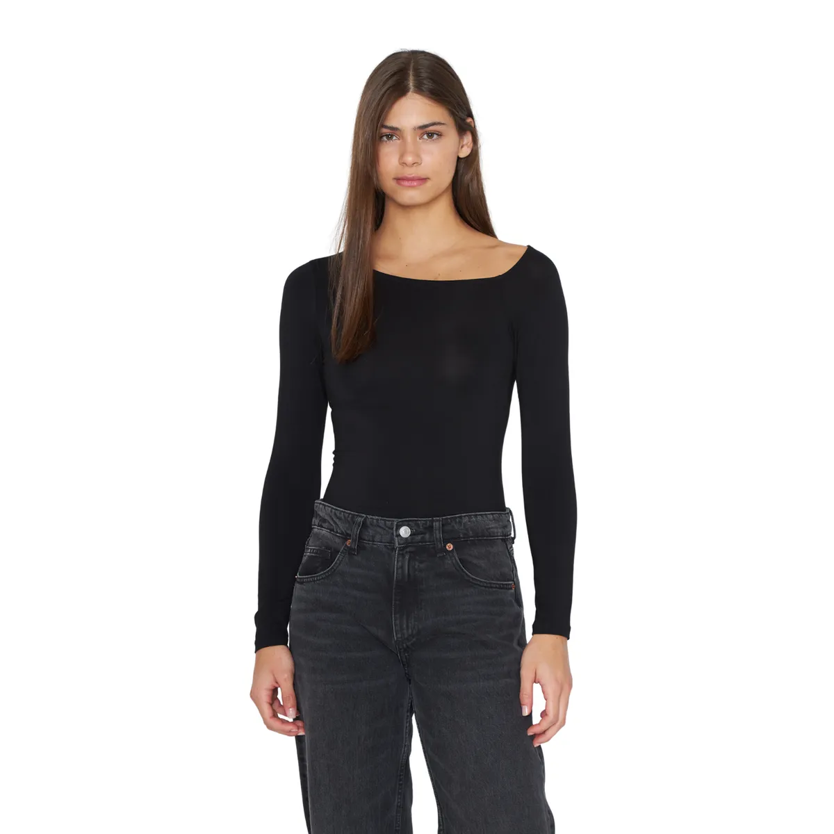 JACINTA TIENDA - Polera Ema negra Jacinta Tienda