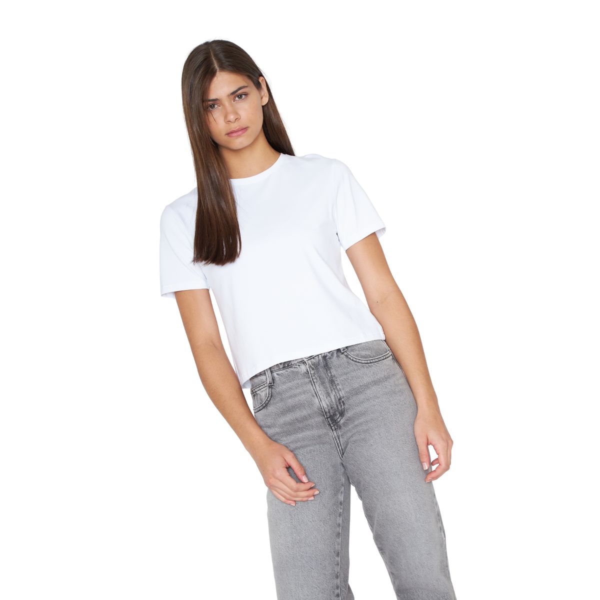 JACINTA TIENDA - Polera Manu blanca Jacinta Tienda