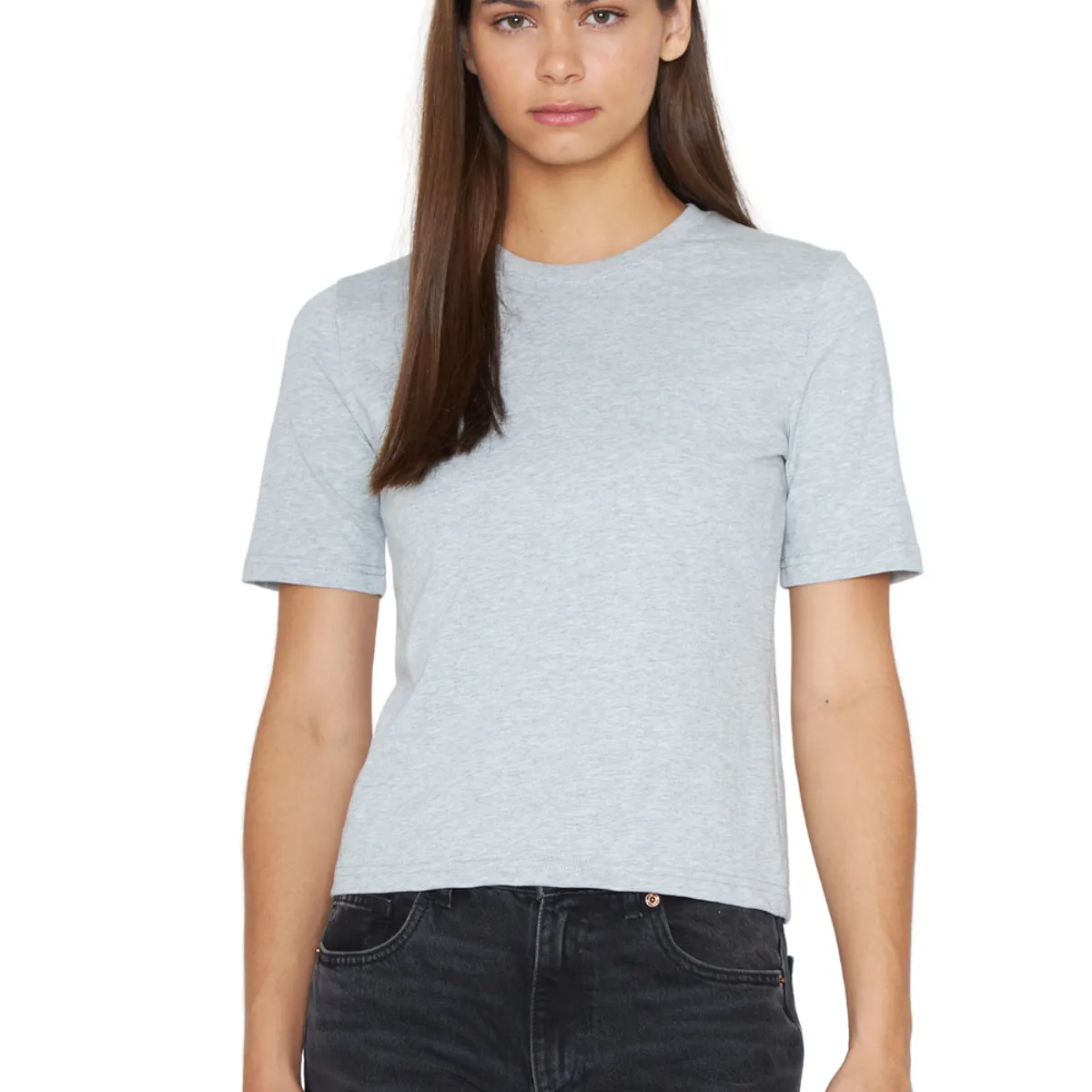 JACINTA TIENDA - Polera Jacinta gris claro Jacinta Tienda