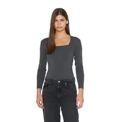 JACINTA TIENDA - Polera Emilia gris