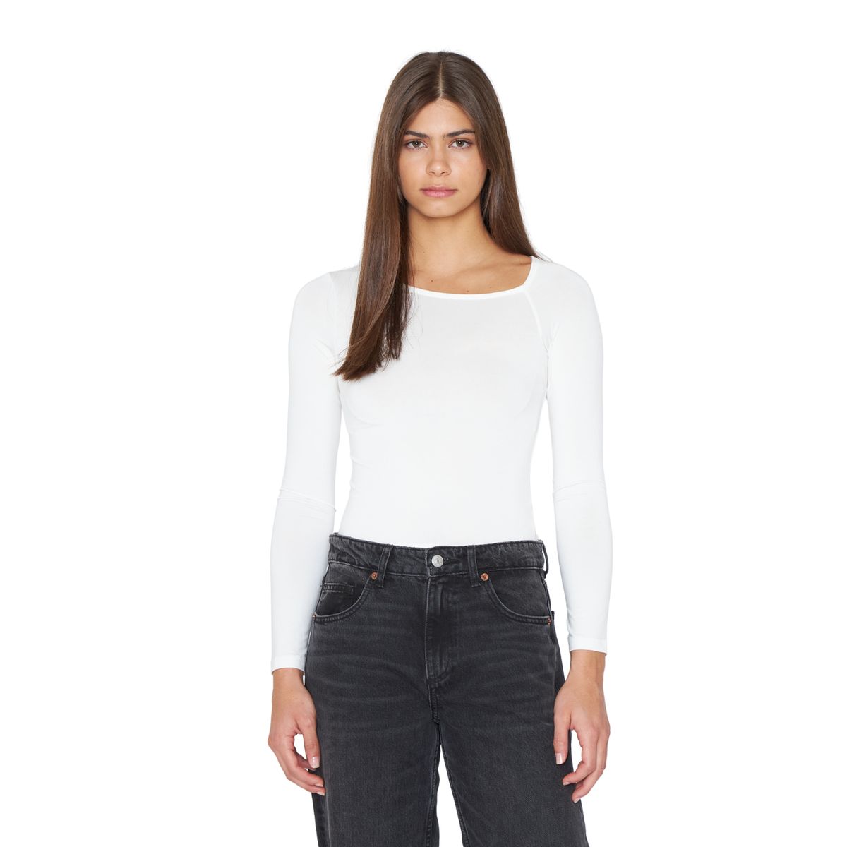 JACINTA TIENDA - Polera Ema blanca Jacinta Tienda