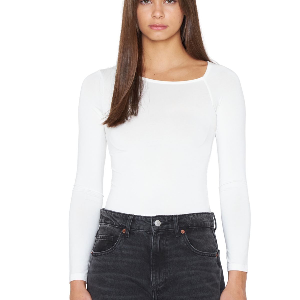 JACINTA TIENDA - Polera Ema blanca Jacinta Tienda