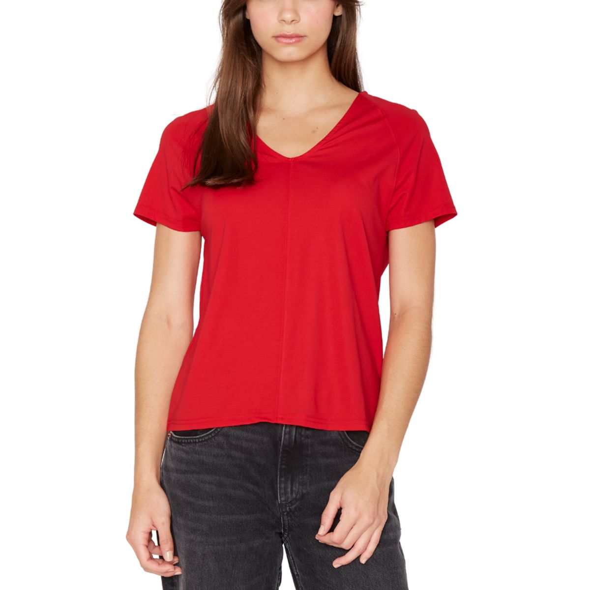 JACINTA TIENDA - Polera Elena rojo Jacinta Tienda