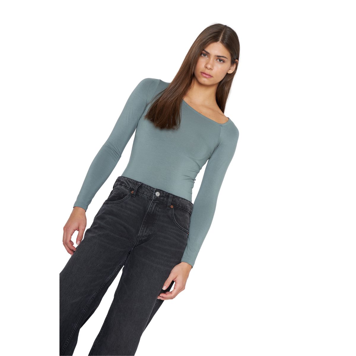 JACINTA TIENDA - Polera Ema verde Jacinta Tienda