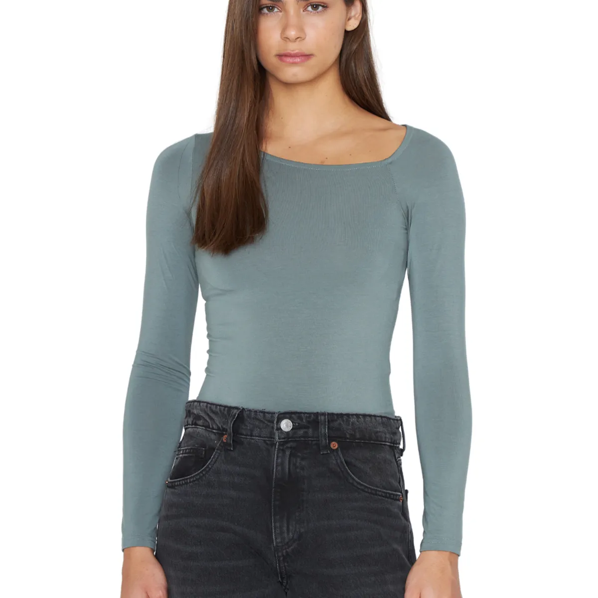 JACINTA TIENDA - Polera Ema verde Jacinta Tienda
