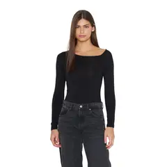 JACINTA TIENDA - Polera Ema negra