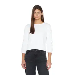 JACINTA TIENDA - Polera Martina blanca