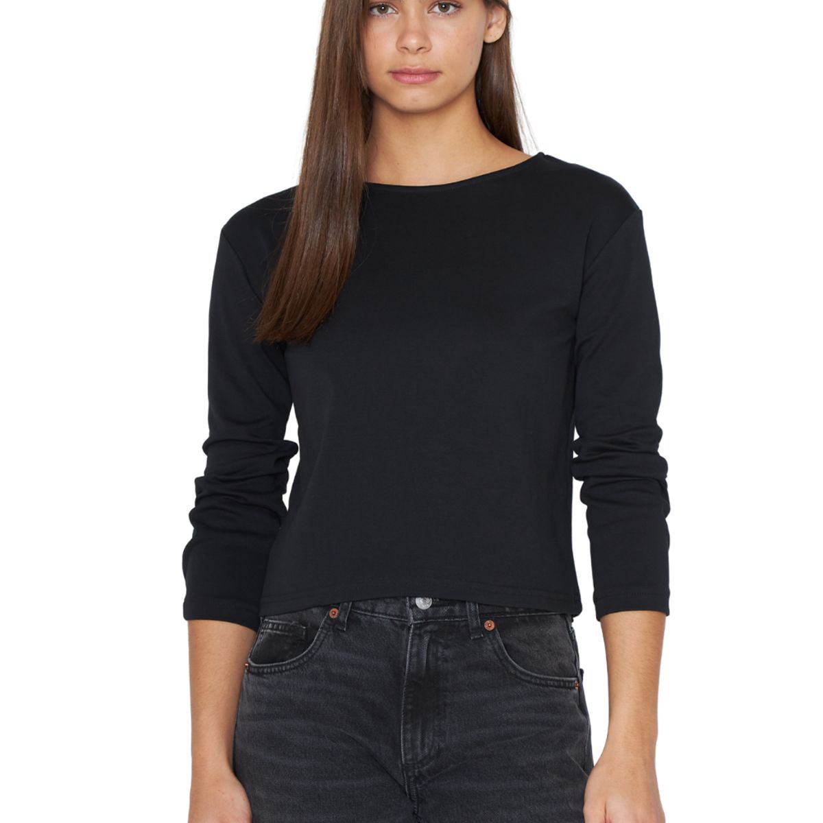 JACINTA TIENDA - Polera Martina negra Jacinta Tienda