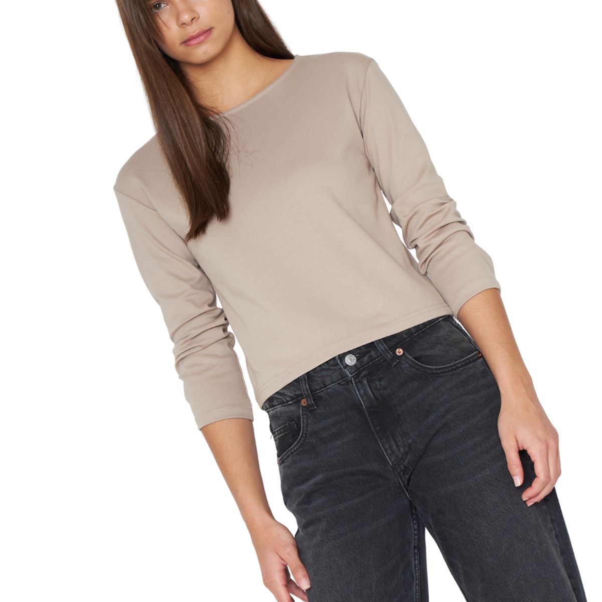 JACINTA TIENDA - Polera Martina crudo Jacinta Tienda