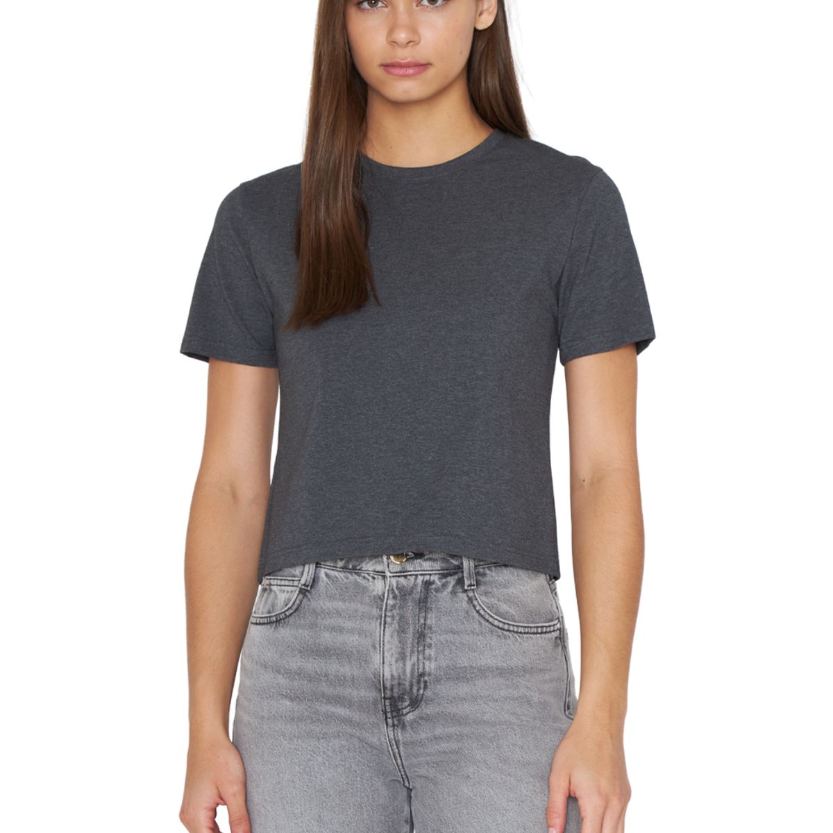JACINTA TIENDA - Polera Manu gris Jacinta Tienda