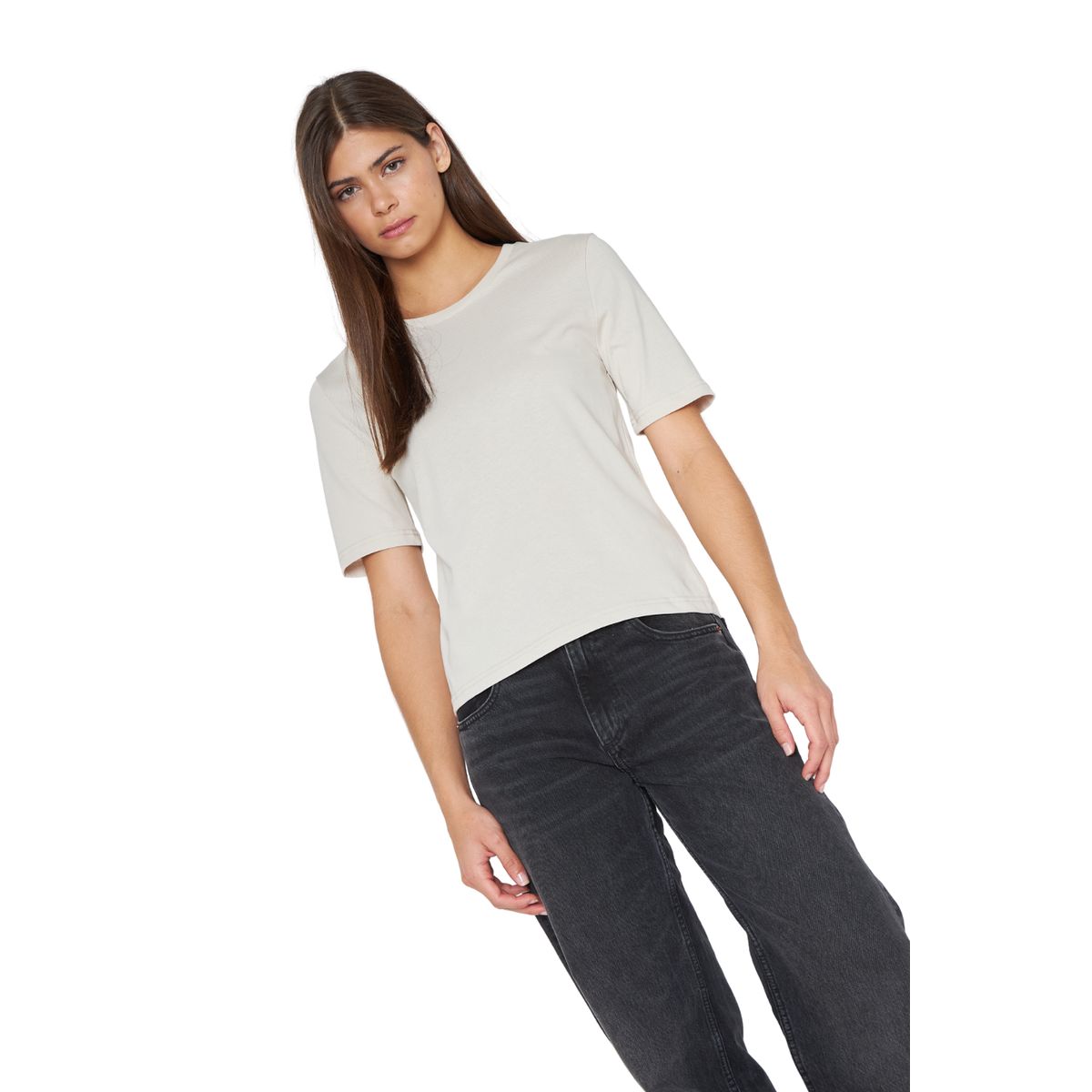 JACINTA TIENDA - Polera Jacinta crudo Jacinta Tienda