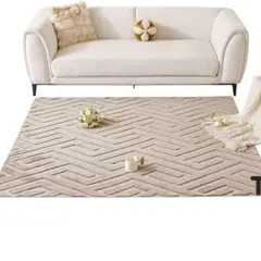 GENERICO - ALFOMBRA JACQUARD DE ALGODON 160X200CM