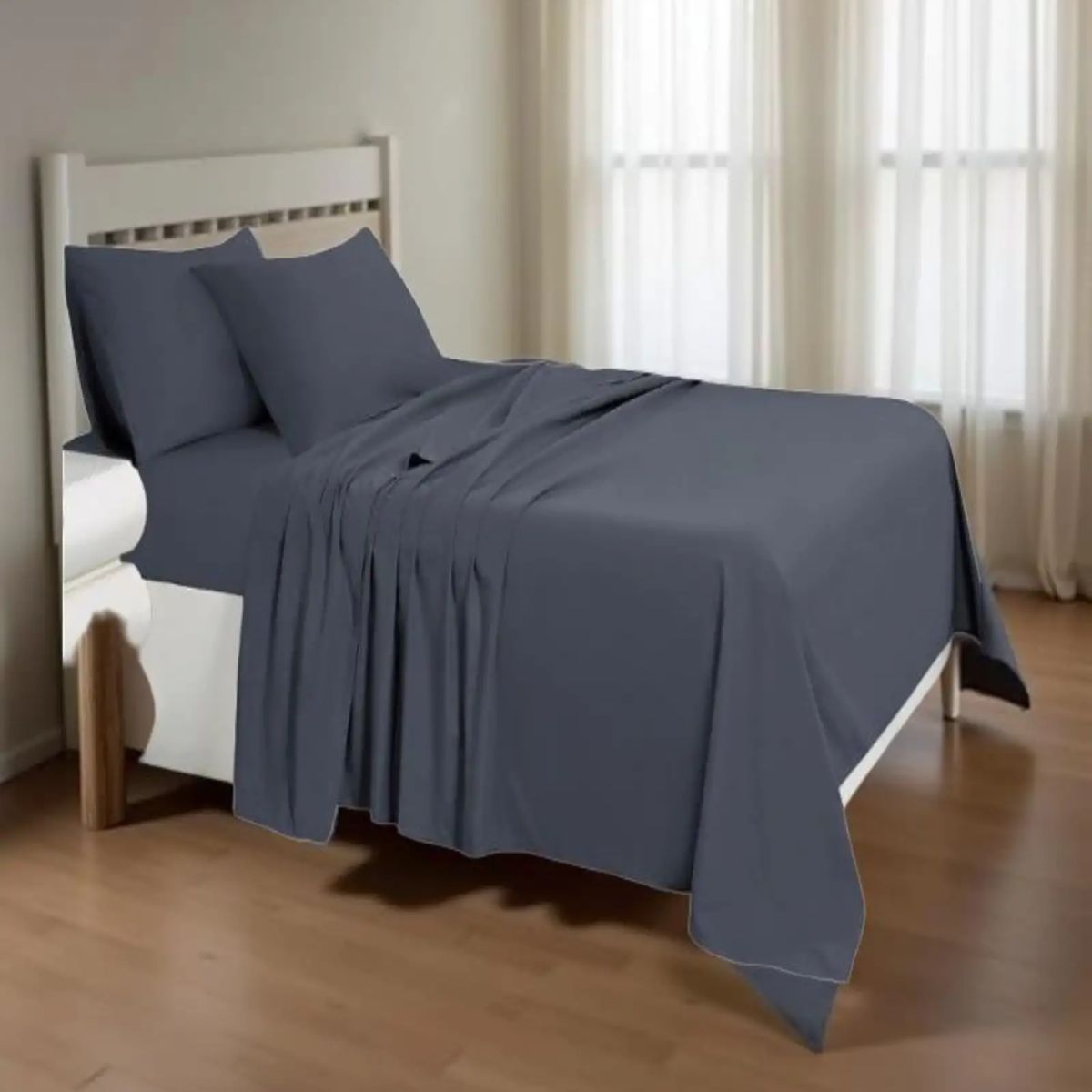 GENERICO - Juego de Sábanas Premium Plaza y Media de Verano