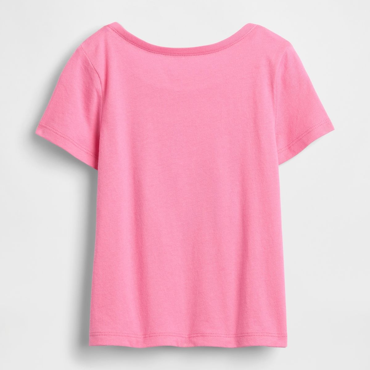 GAP - Polera Toddler Niña Manga Corta Logo Rosado Gap