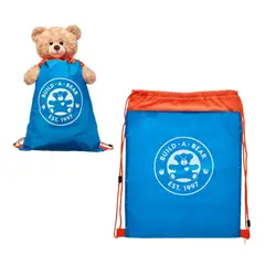BUILD A BEAR - Bolsa sling azul reutilizable