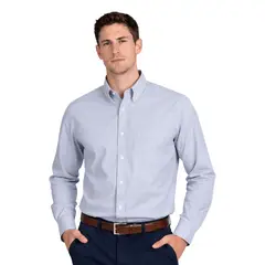 MOSS - Camisa Oxford Cuello Italiano