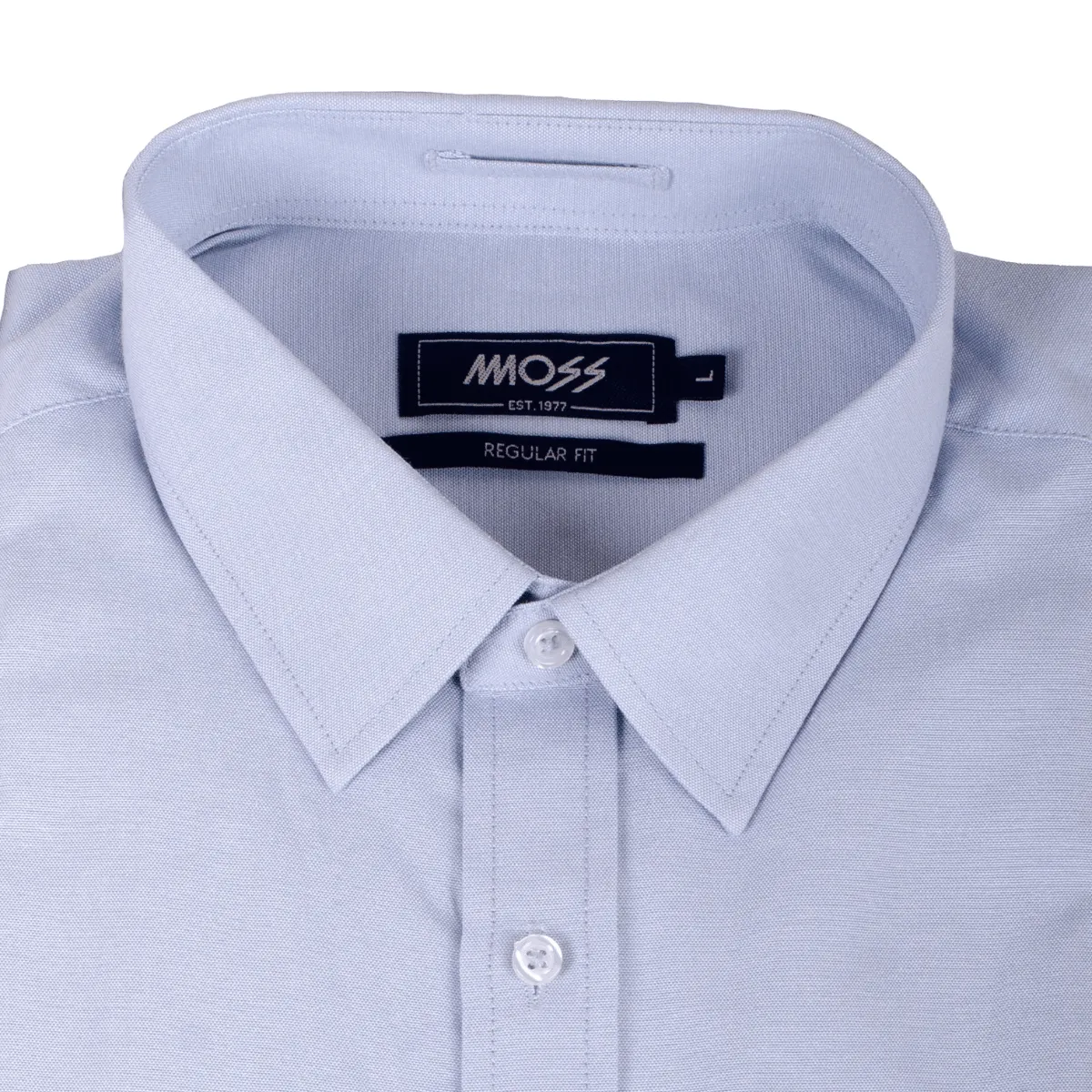 MOSS - Camisa Oxford Cuello Italiano