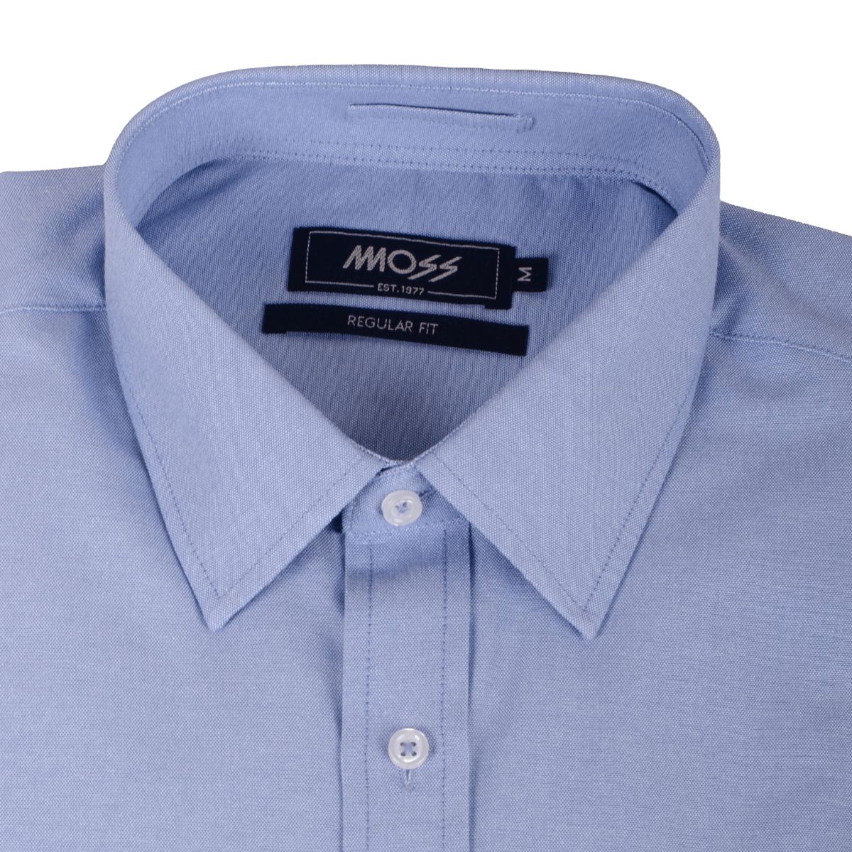MOSS - Camisa Oxford Cuello Italiano