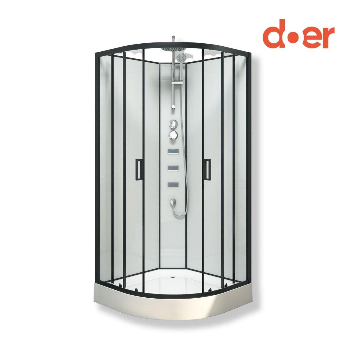 DOER - Combo Oasis SPA (Cabina+WC+Grifería+Accesorios)