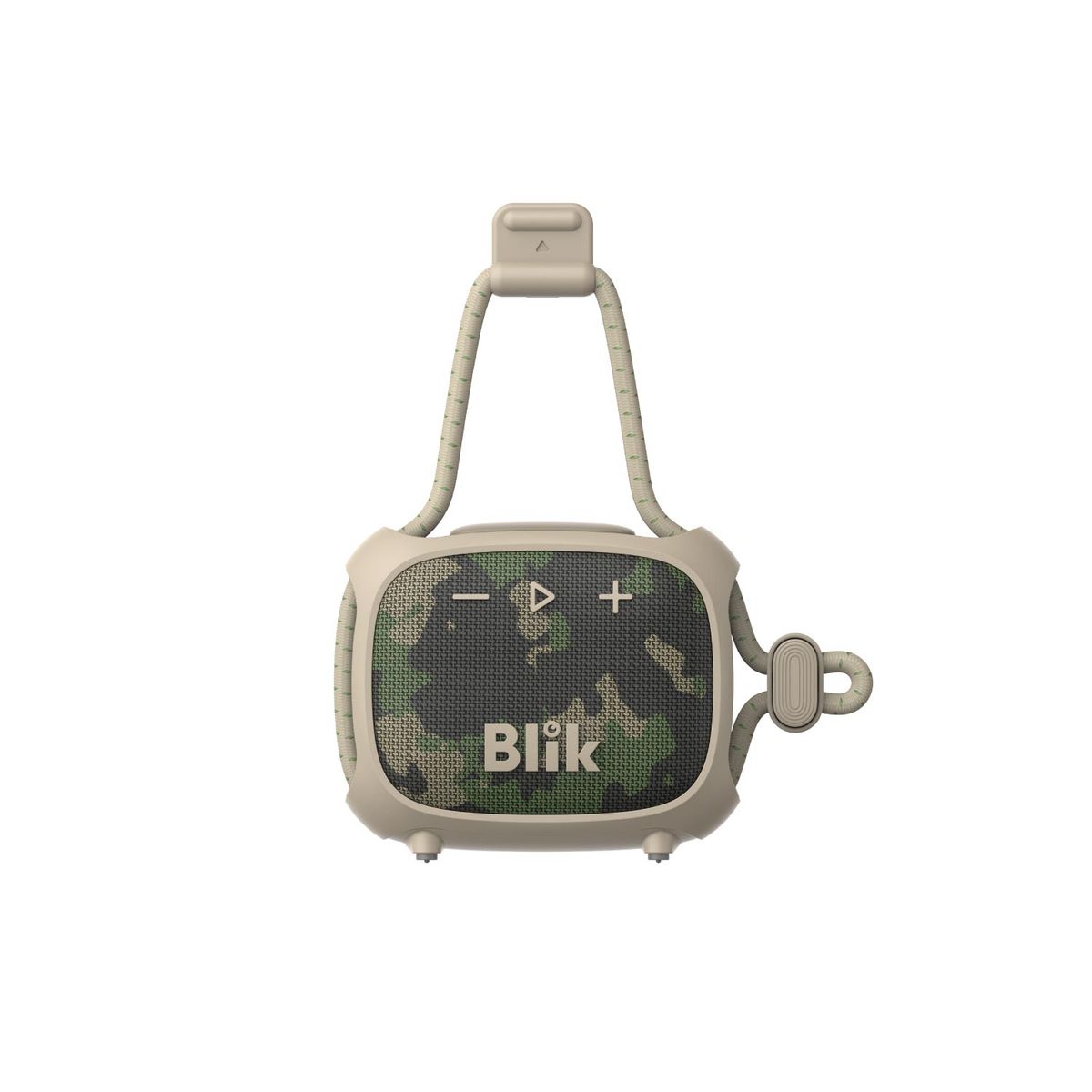 BLIK - Parlante Bluetooth Blik Rider 8W IPX7 5H Clip color Militar