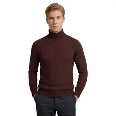LOOK SHOP - Sweater Tejido Hombre Cuello Subido Beatle. 108