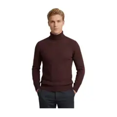 LOOK SHOP - Sweater Tejido Hombre Cuello Subido Beatle. 108