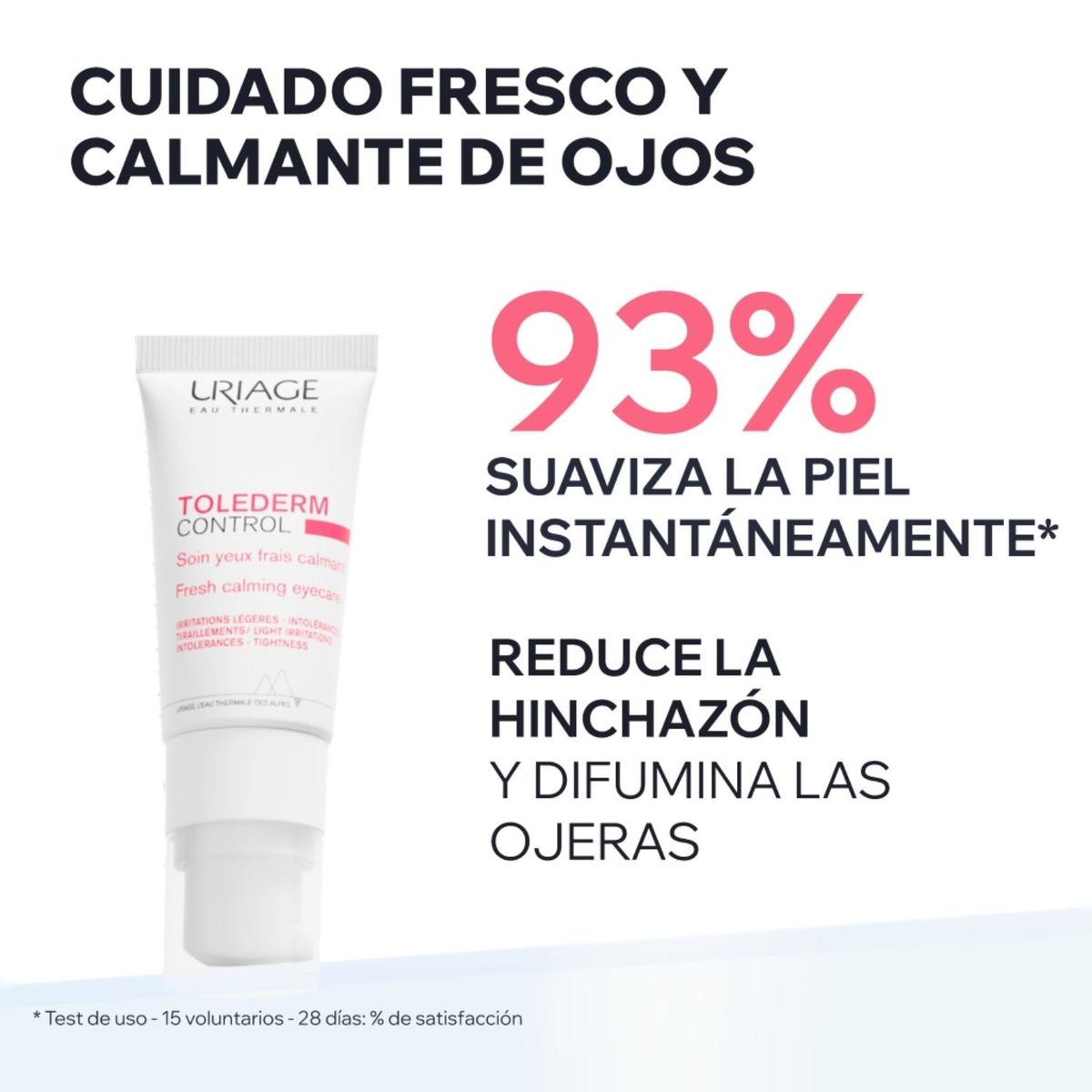 URIAGE - Toléderm Control Contorno de Ojos Calmante 15ml de Uriage