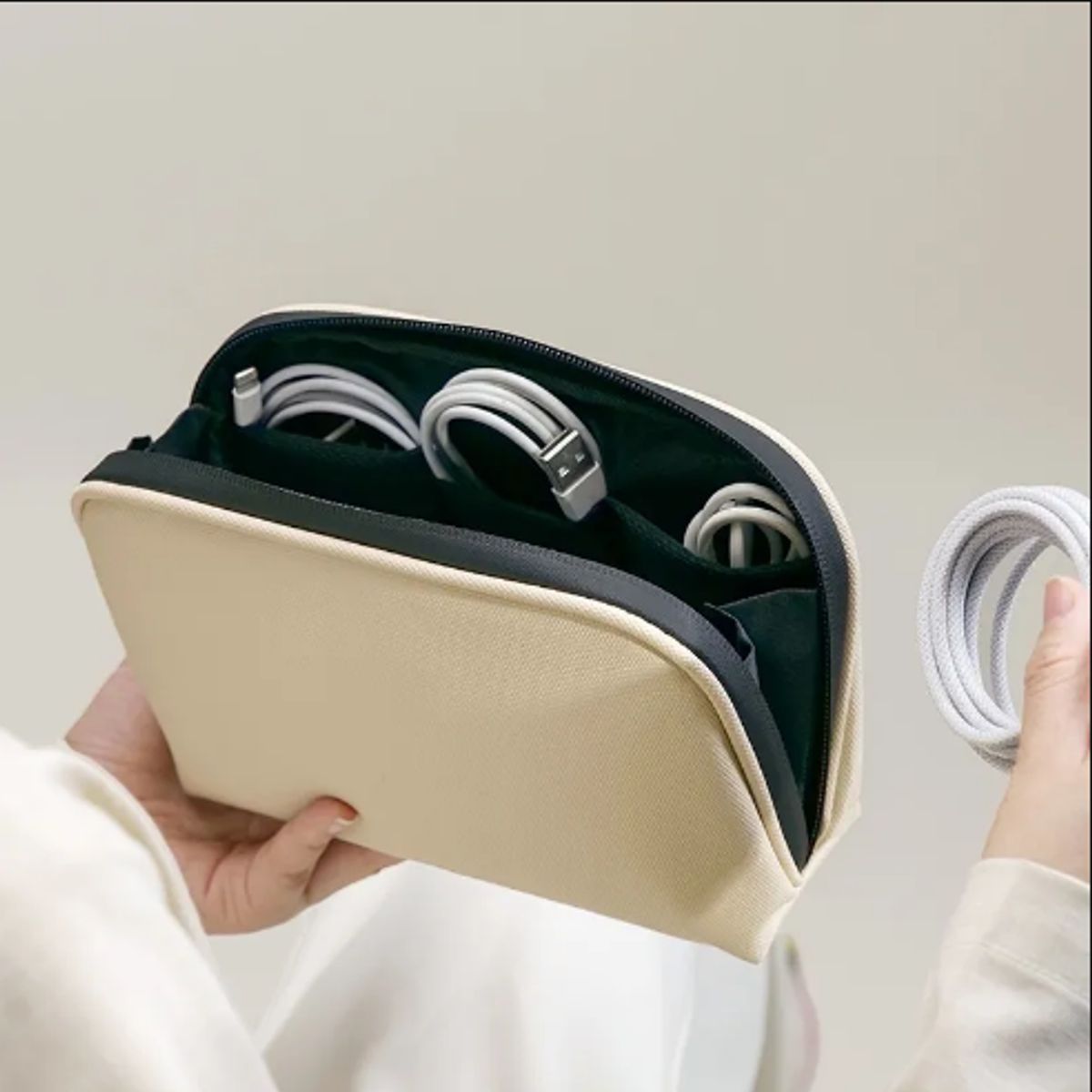 GENERICO - Bolsa Organizadora De Cables Electrónicos Cargadores
