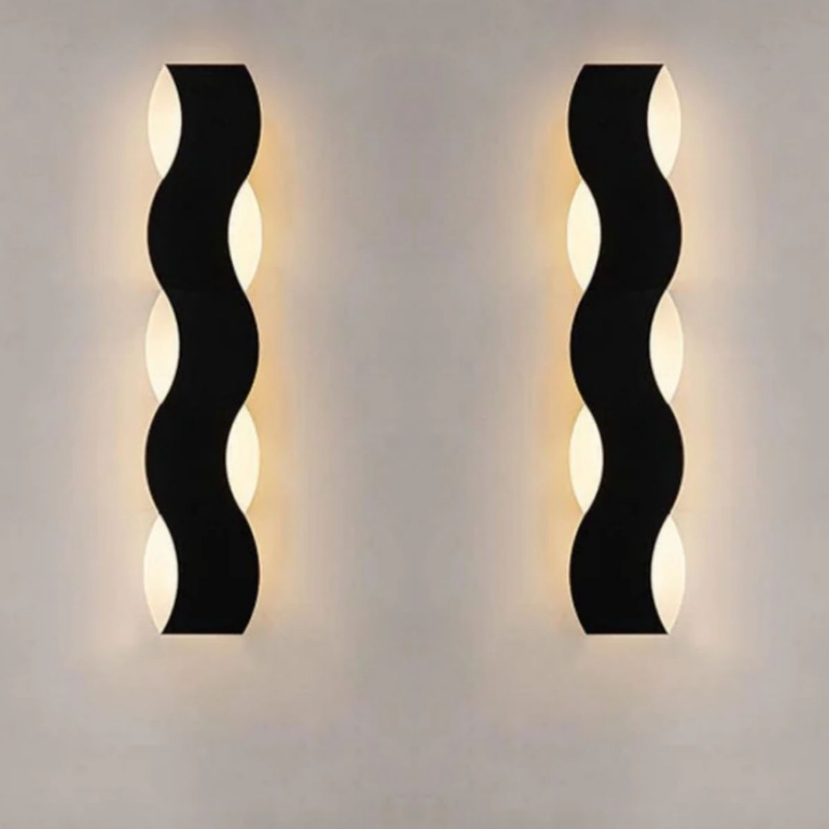 ARTIHOGAR - Pack 2 Lamparas Aplique Pared Led 3 Tonos