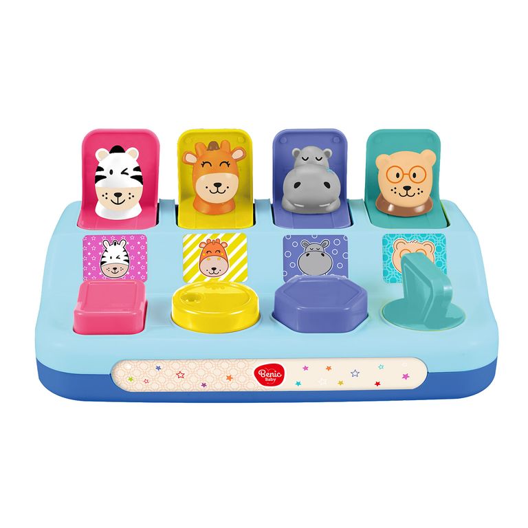 Animales Saltarines Interactivos con Botones bebe