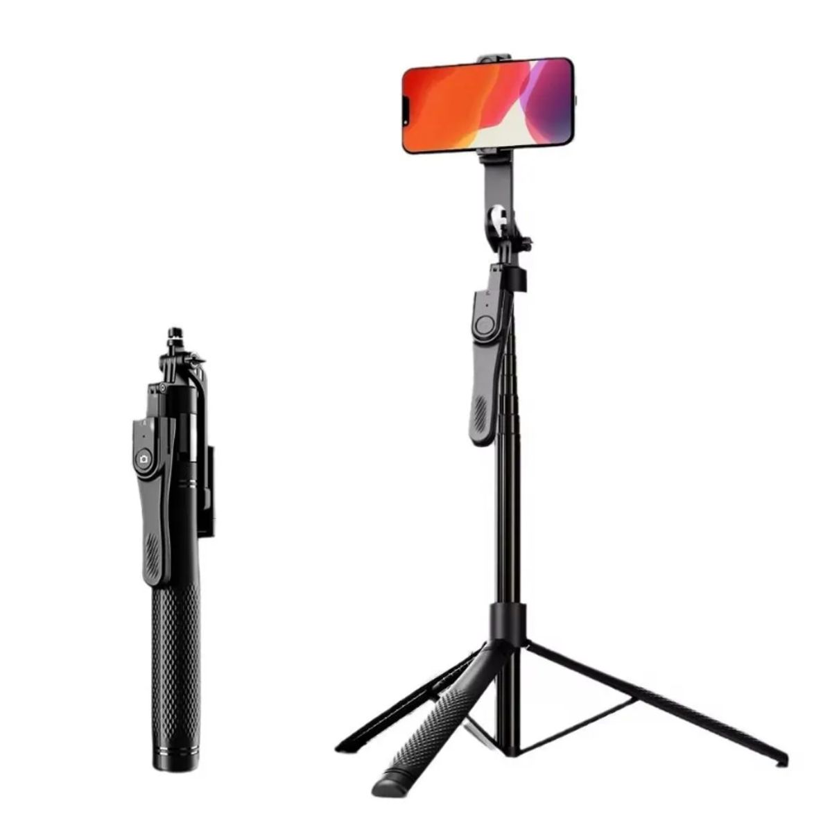 IRM - Trípode Palo Selfie Extensible 1.7m Y Control Bluetooth