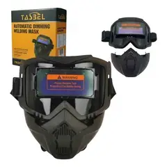 TASBEL - Máscara De Soldadura Con Sensor De Luz Anti Deslumbrante