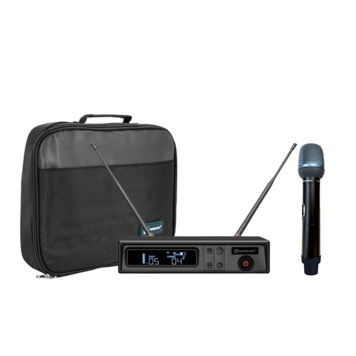 RELACART - Relacart UR223S H Microfono+Receptor+Bolso