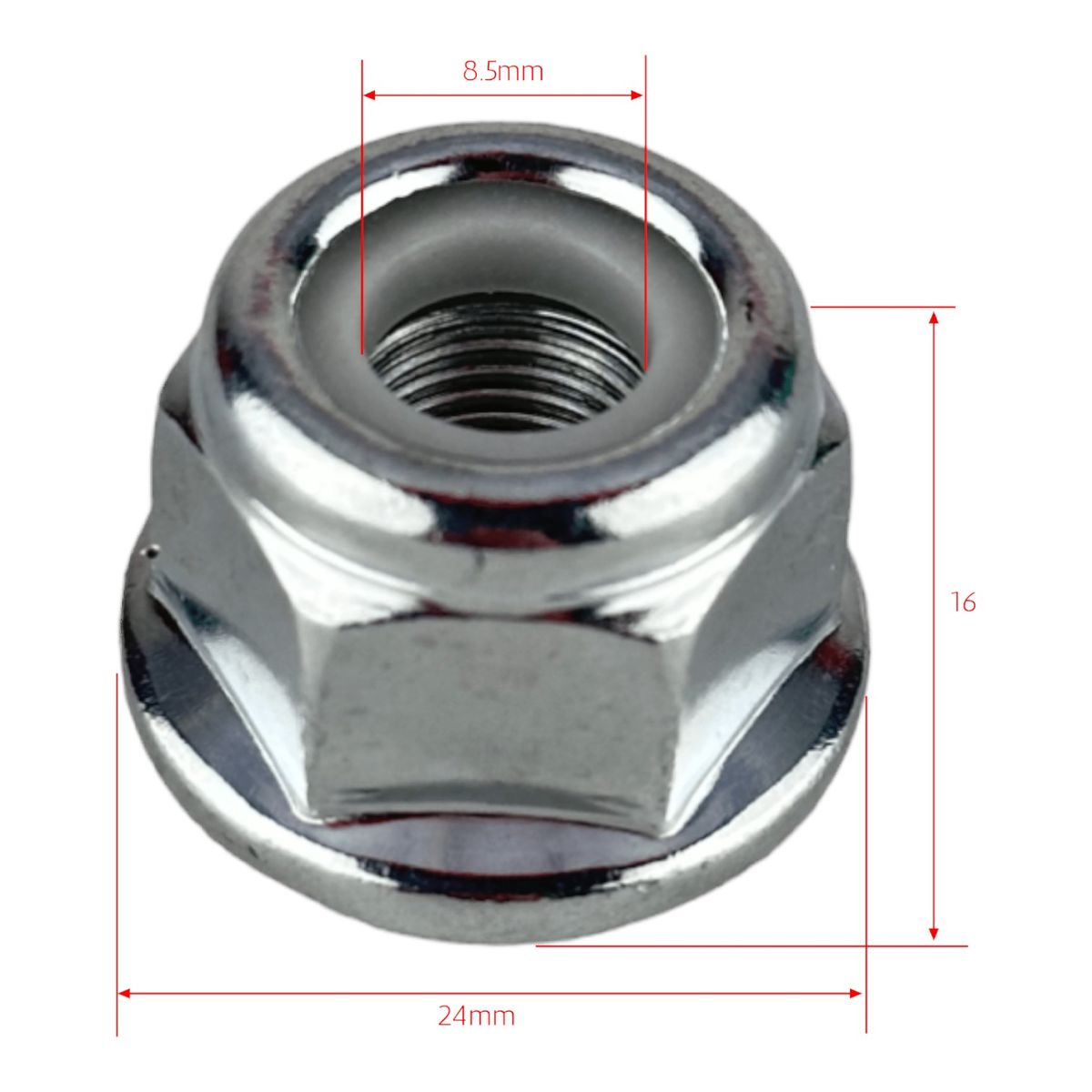 RAISMAN - 2 TUERCAS DE CUCHILLA RAISMAN® M10 X 1.0 LH PARA DESBROZADORA STIHL FS250 FS120 FS85