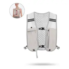 GENERICO - Chaleco Running Bolso Bicicleta Mochila Trail Senderismo
