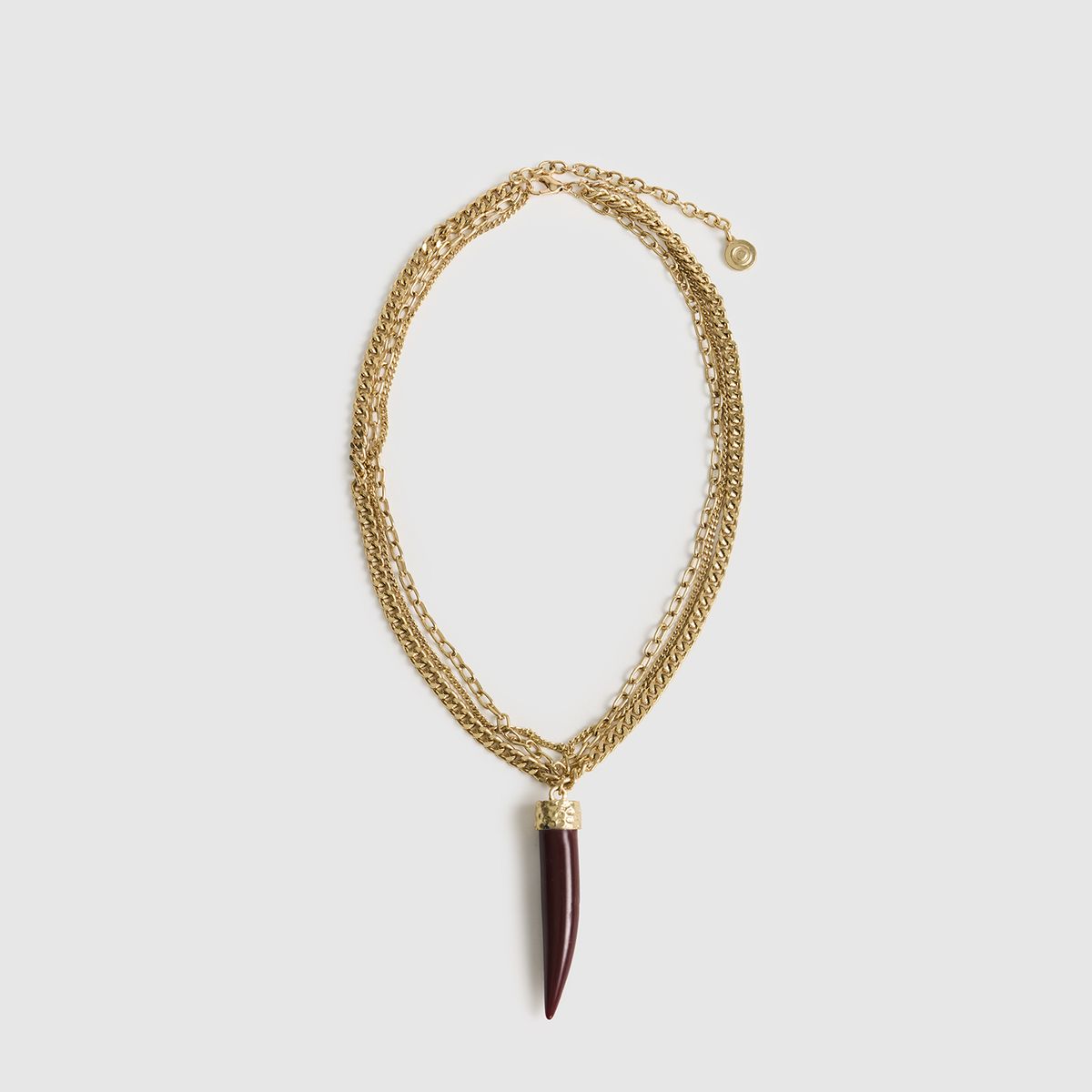 LOUNGE - Collar Mujer Charm Cuerno