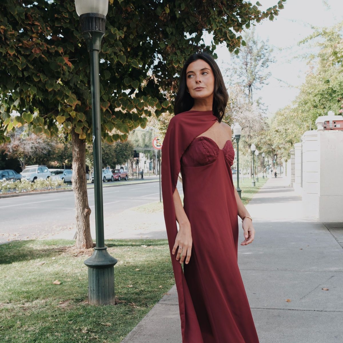BAOBAB - Vestido Athena Cabernet Mujer
