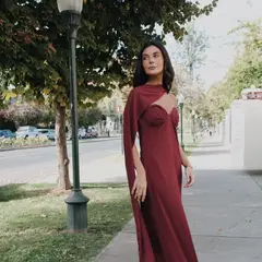 BAOBAB - Vestido Athena Cabernet Mujer