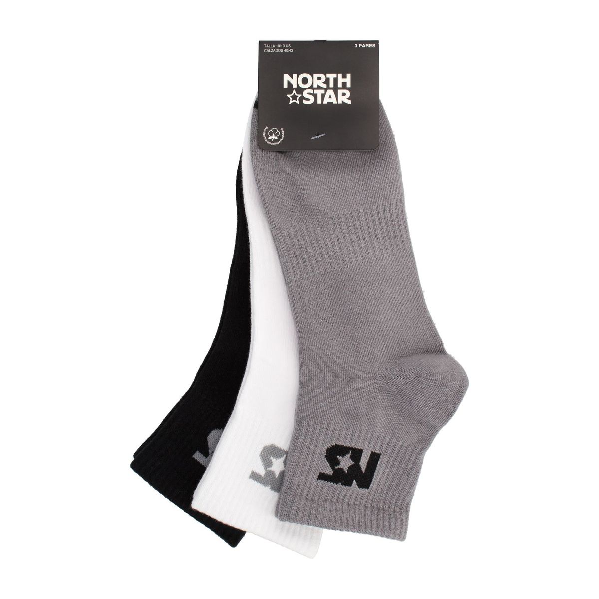 NORTH STAR - Calcetines Hombre North Star Cristian Gris