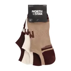 NORTH STAR - Calcetines Hombre Cristobal Café