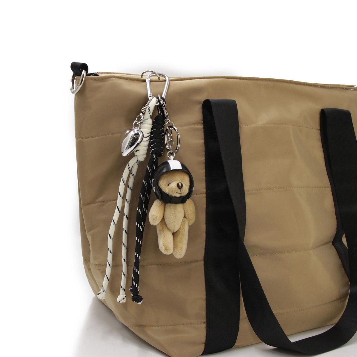 GENERICO - Llavero Charm Colgante Cuerda Con Osito Para Bolso Cute