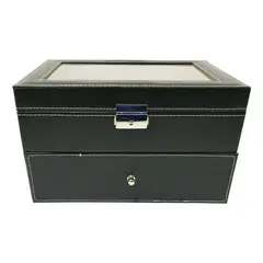 GENERICO - Caja Organizadora 20 Relojes con Cajonera
