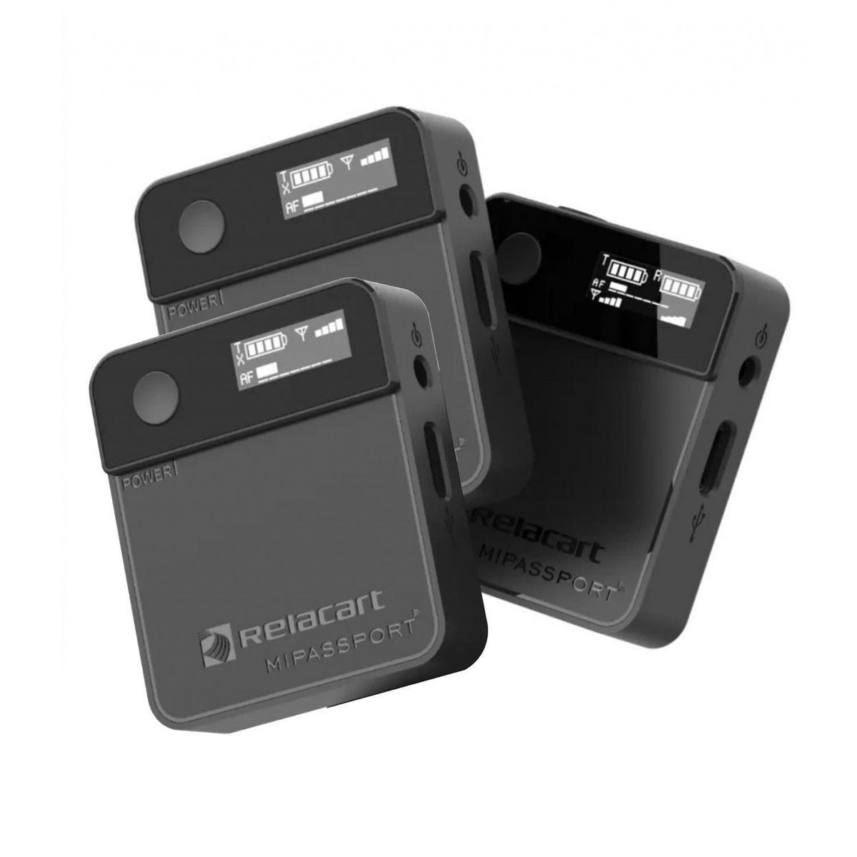 RELACART - Relacart MI2 PRO Sistema de Micrófonos Inalámbricos Lavalier