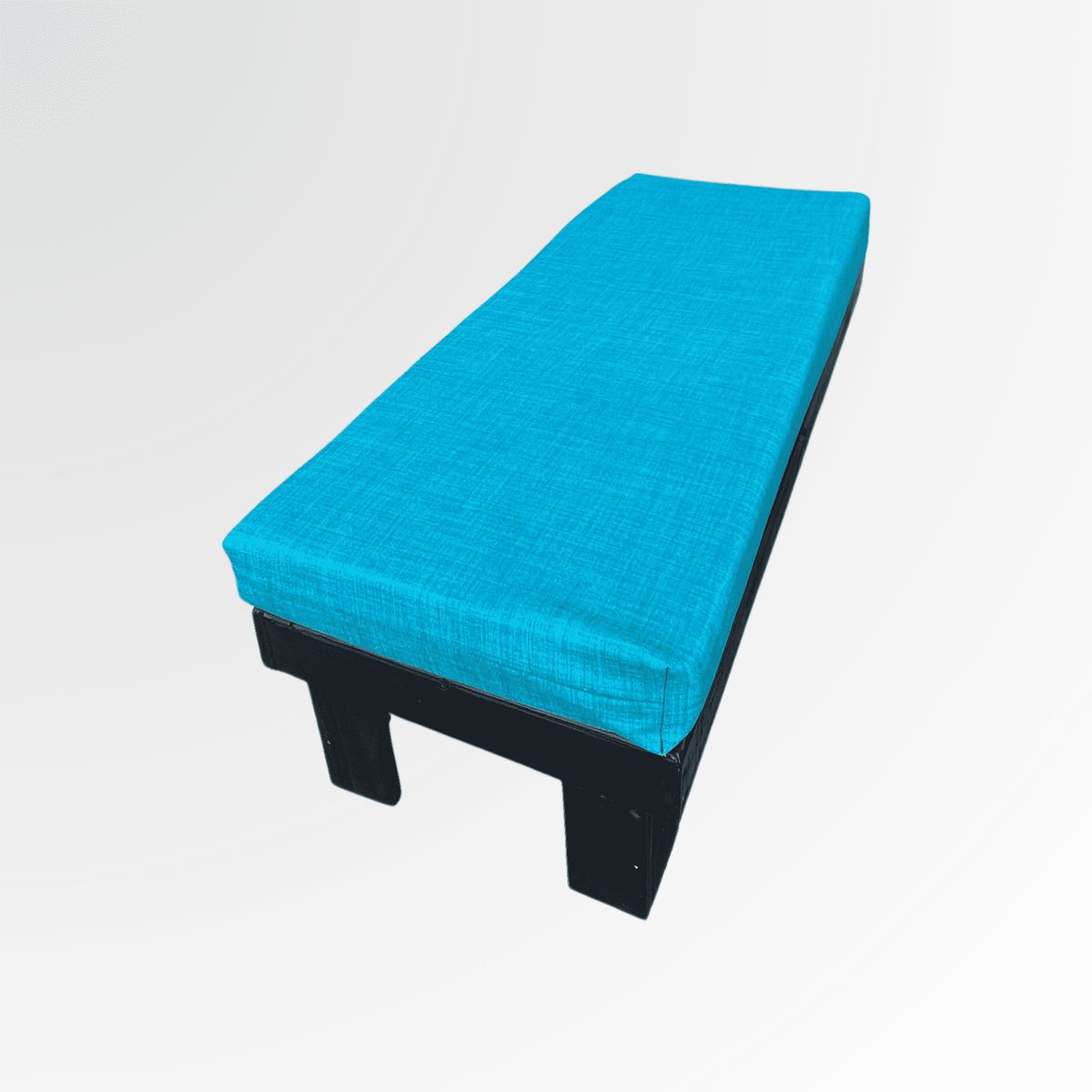GENERICO - Banqueta Urban Loft Negra Azul con Asiento Acolchado Terrazas