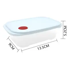 GENERICO - Set Contenedor Hermético Para Alimentos 13.5x9x5.2cm