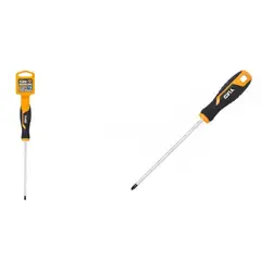 GENERICO - Destornillador Phillips 5x150 mm - Alcance Extra Largo - Punta Magnética De Acero