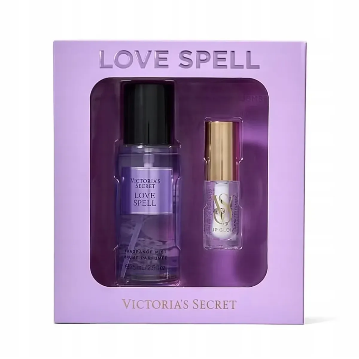 VICTORIA'S SECRET - Victoria Secret Love Spell 75 ml Body Mist + Lip Glow 3.2g Mujer