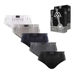 GARSIL - 12 Calzoncillos Slip De Algodon Tradicional Para Hombre
